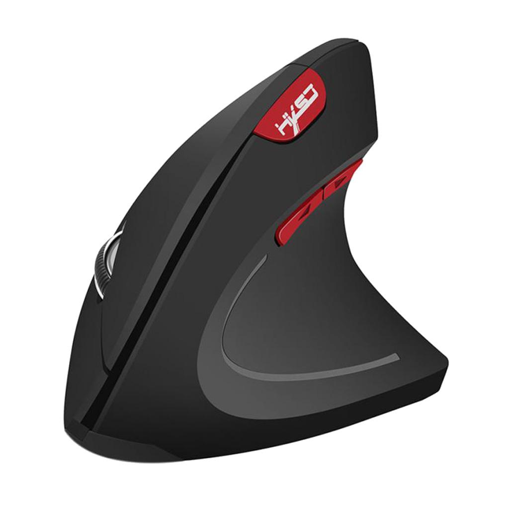 2.4G Ergonomic Optical Wireless Mouse 800/1600/2400DPI Healthy Vertical Mice with Receiver
