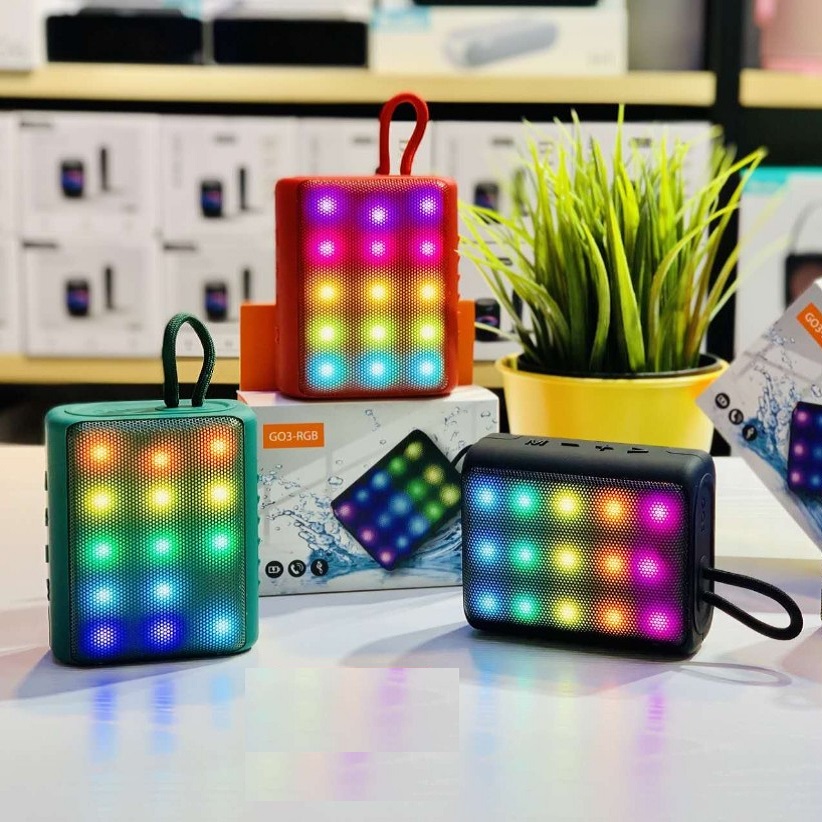 LOA BLUETOOTH MINI G03 LED RGB - JL - MÀU NGẪU NHIÊN