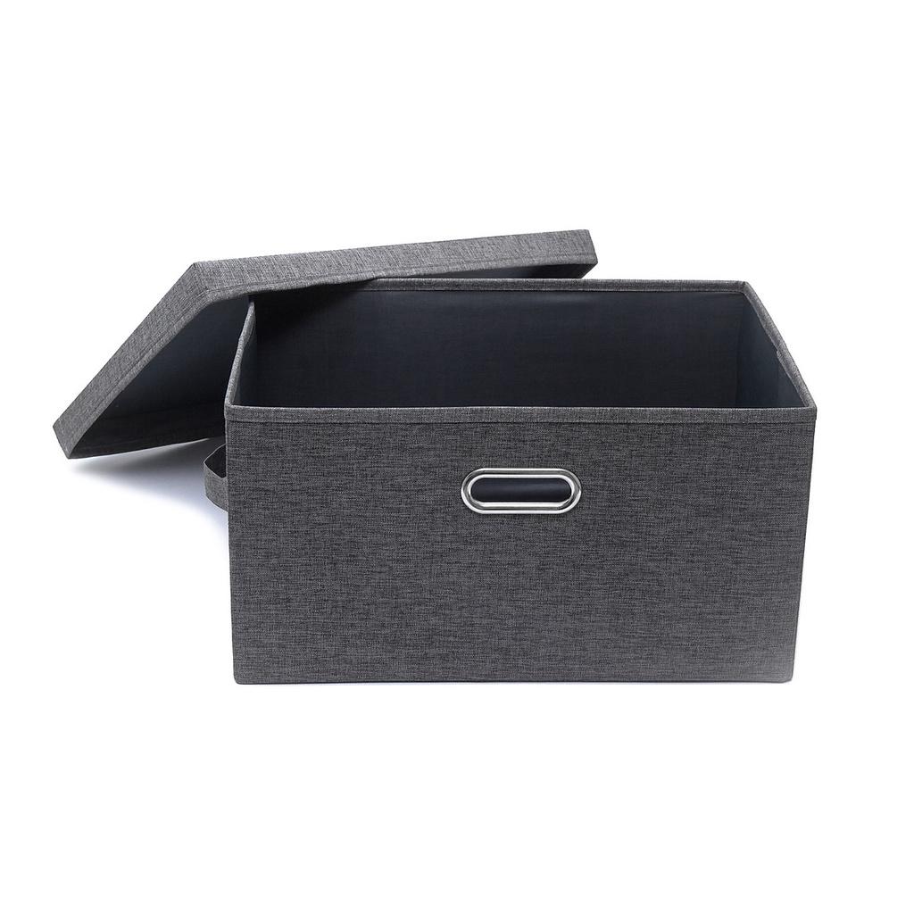 hộp vải đựng đồ quần áo, đồ chơi, linh kiện điện tử - có nắp đậy - chính hãng dododios - TD3B