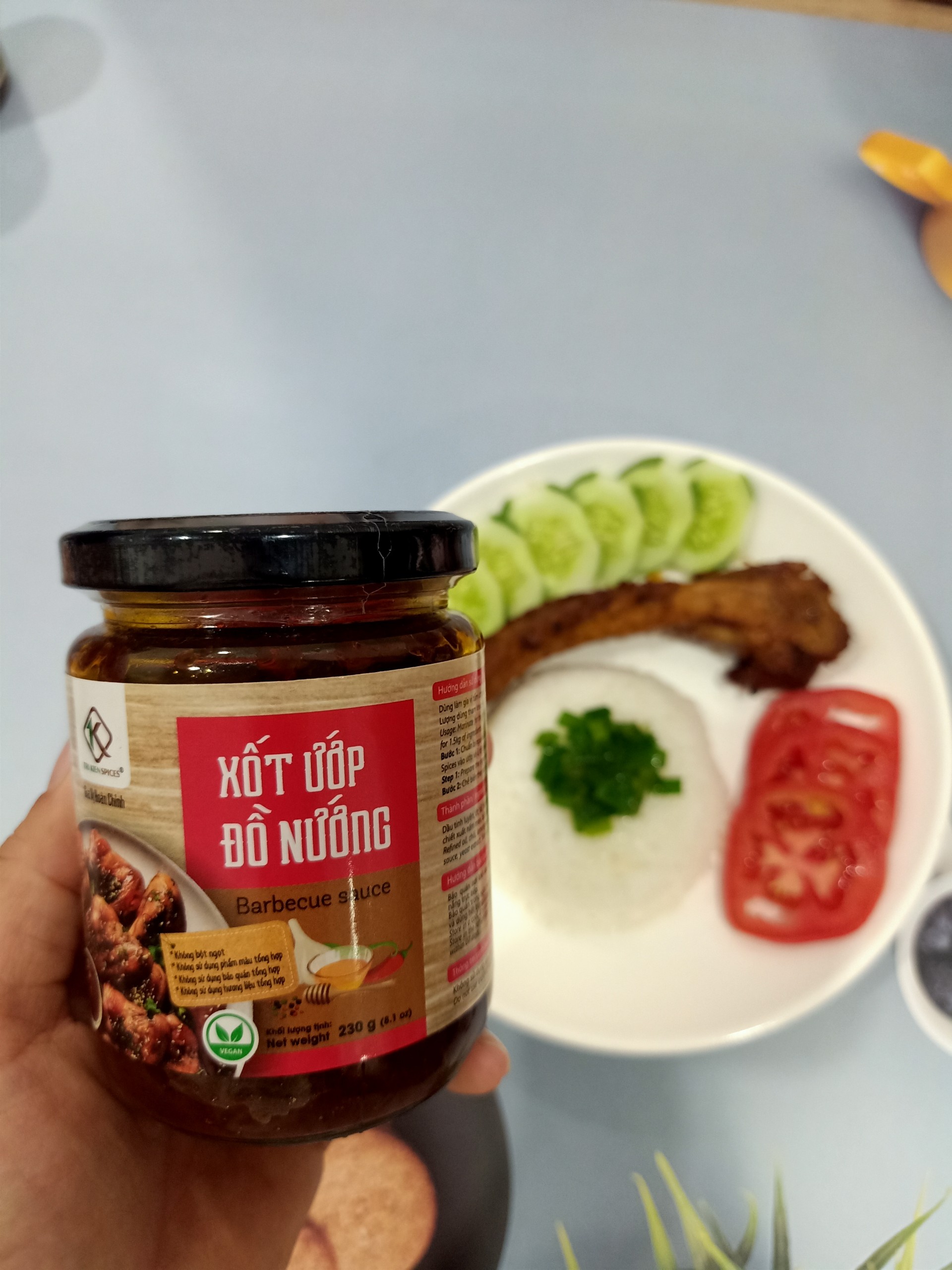 Combo gia vị hoàn chỉnh cao cấp Tri Kien Spices: Xốt Lẩu Thái 230g + Xốt ướp đồ nướng 230, chay mặn đều dùng được