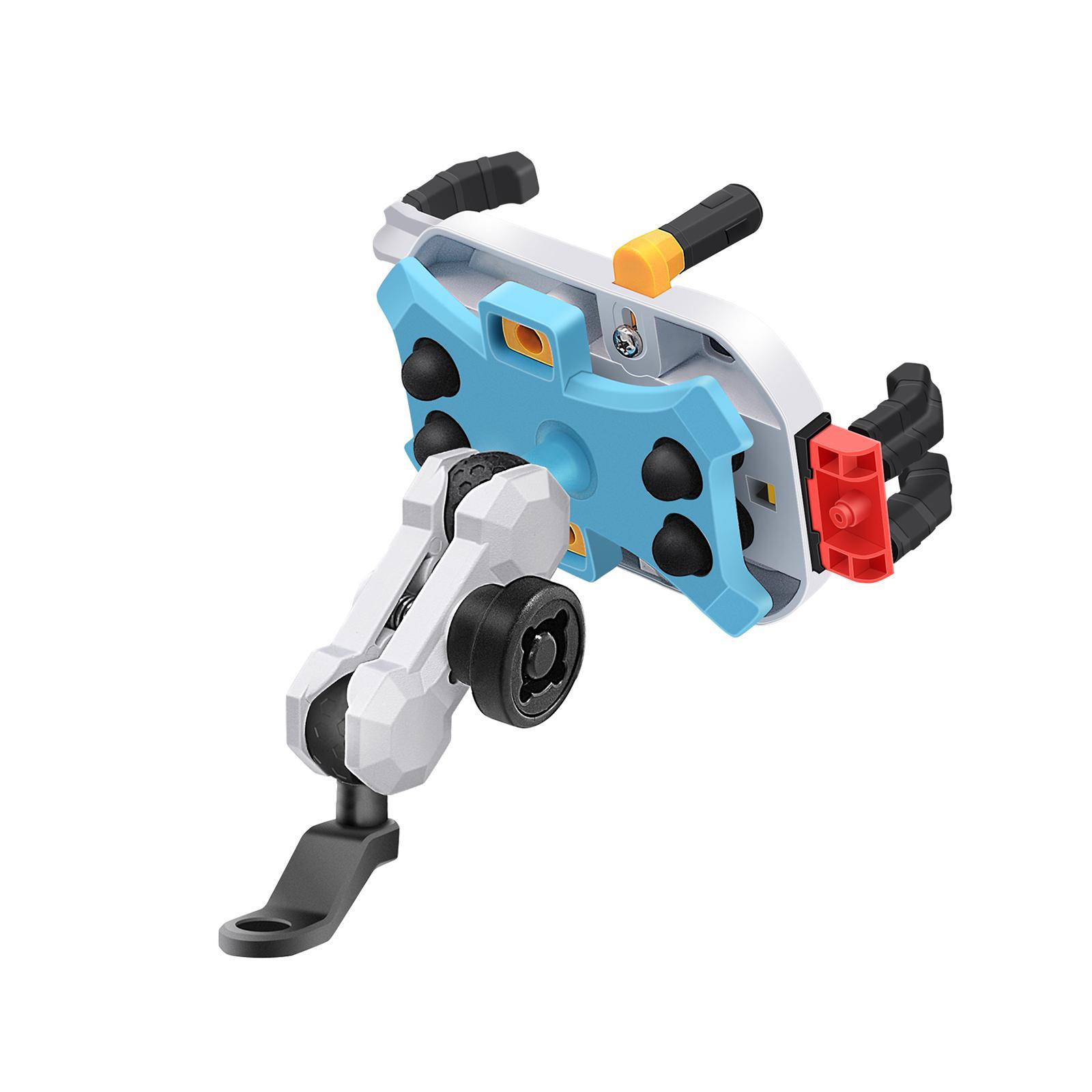 Motorcycle Phone Mount Handlebar Cellphone Holder Telescopic Bike Holder for  Motorcycle 4.7inch-7.2inch Smartphones