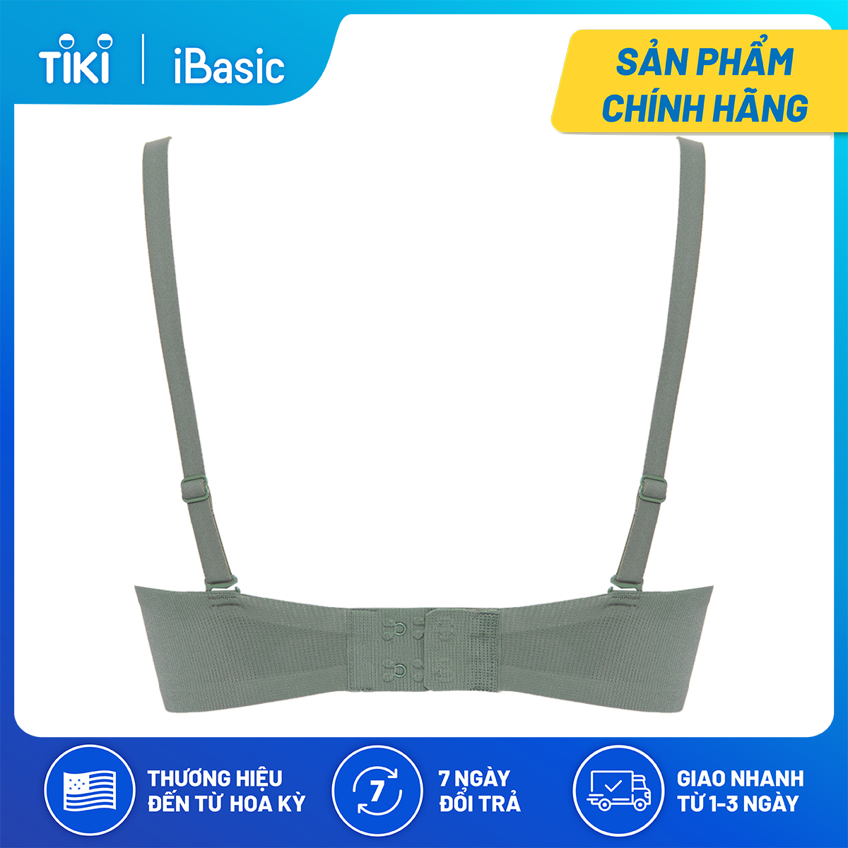 Áo ngực thoáng khí không đường may phom T-Shirt iBasic BRAW134