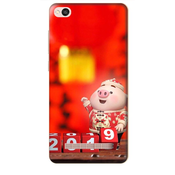Ốp lưng dành cho điện thoại XIAOMI REDMI 4A Heo Chúc Mừng Năm Mới