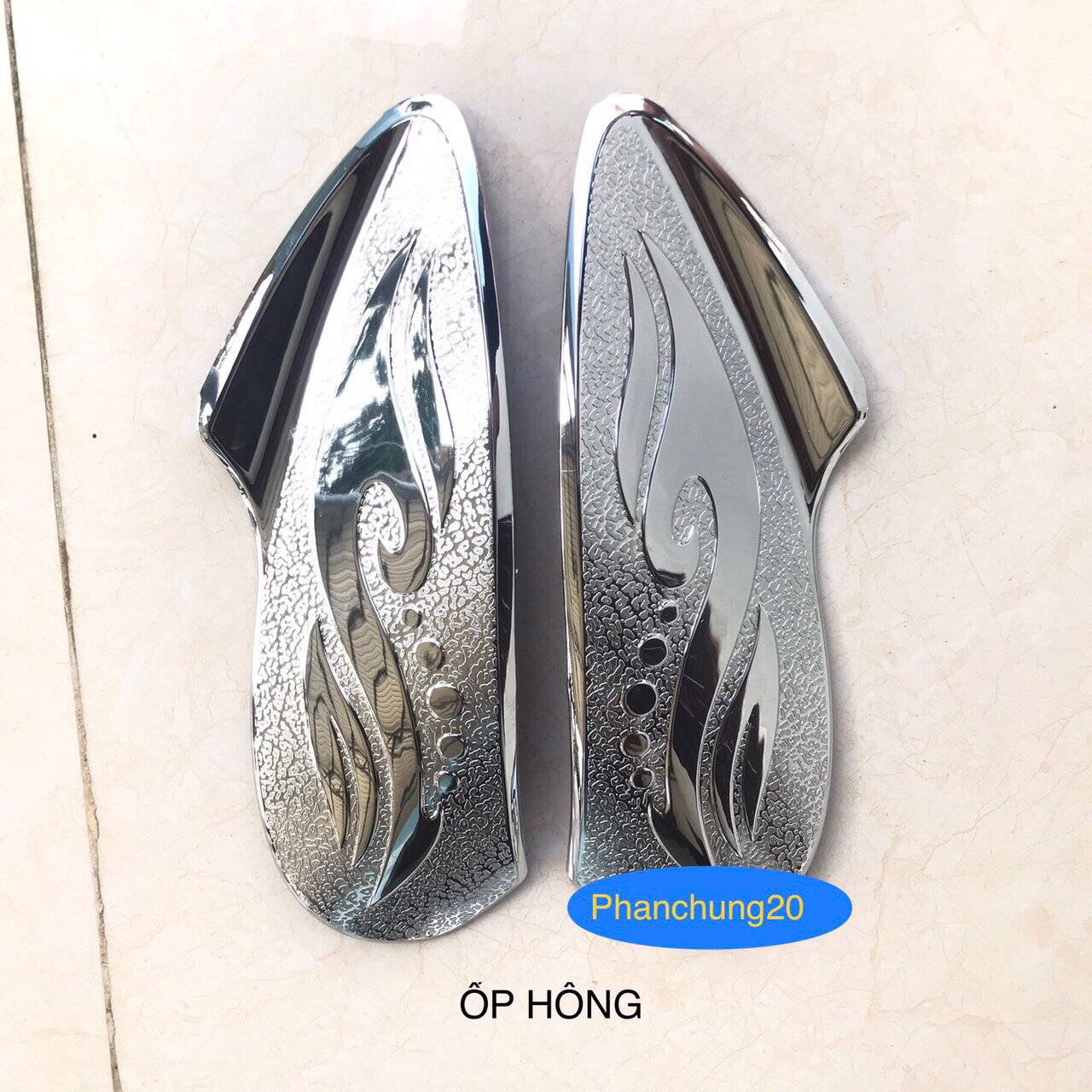 BỘ ỐP HÔNG DÙNG CHO ĐỜI XE SHMODE 2020 2021 2022 2023 CROM