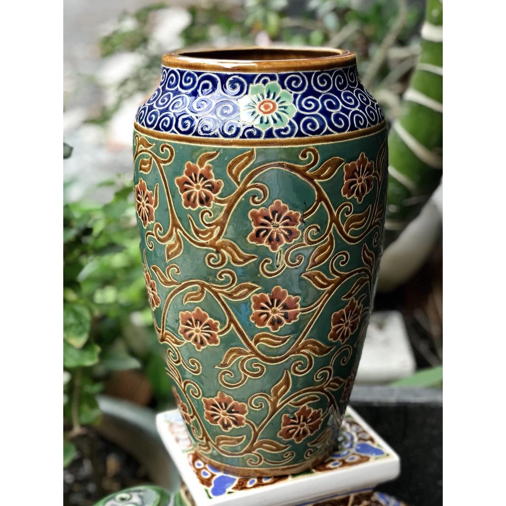 BÌNH HOA DÂY LÁ NAM BỘ 37CM