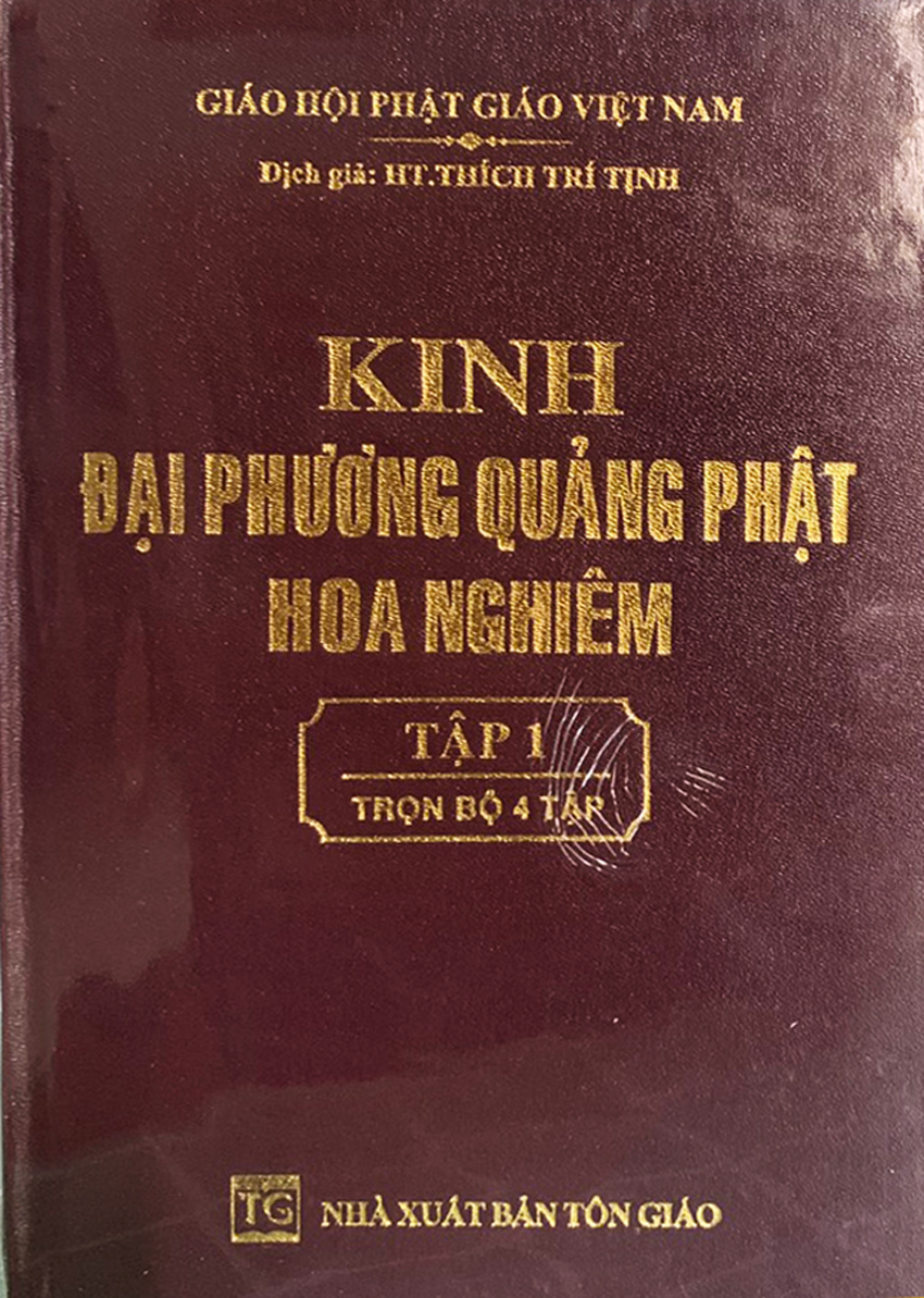 KINH ĐẠI PHƯƠNG QUẢNG PHẬT HOA NGHIÊM (TRỌN BỘ 4 TẬP)