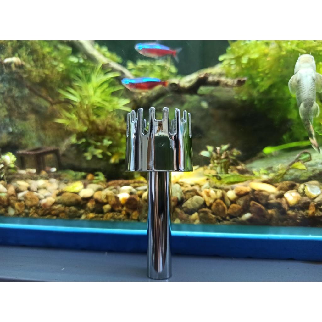 Đầu lọc váng XOAY nano Phi 10,5 - đầu váng xoay IN OUT LỌC VÁNG nano - IN OUT thủy sinh - shopleo