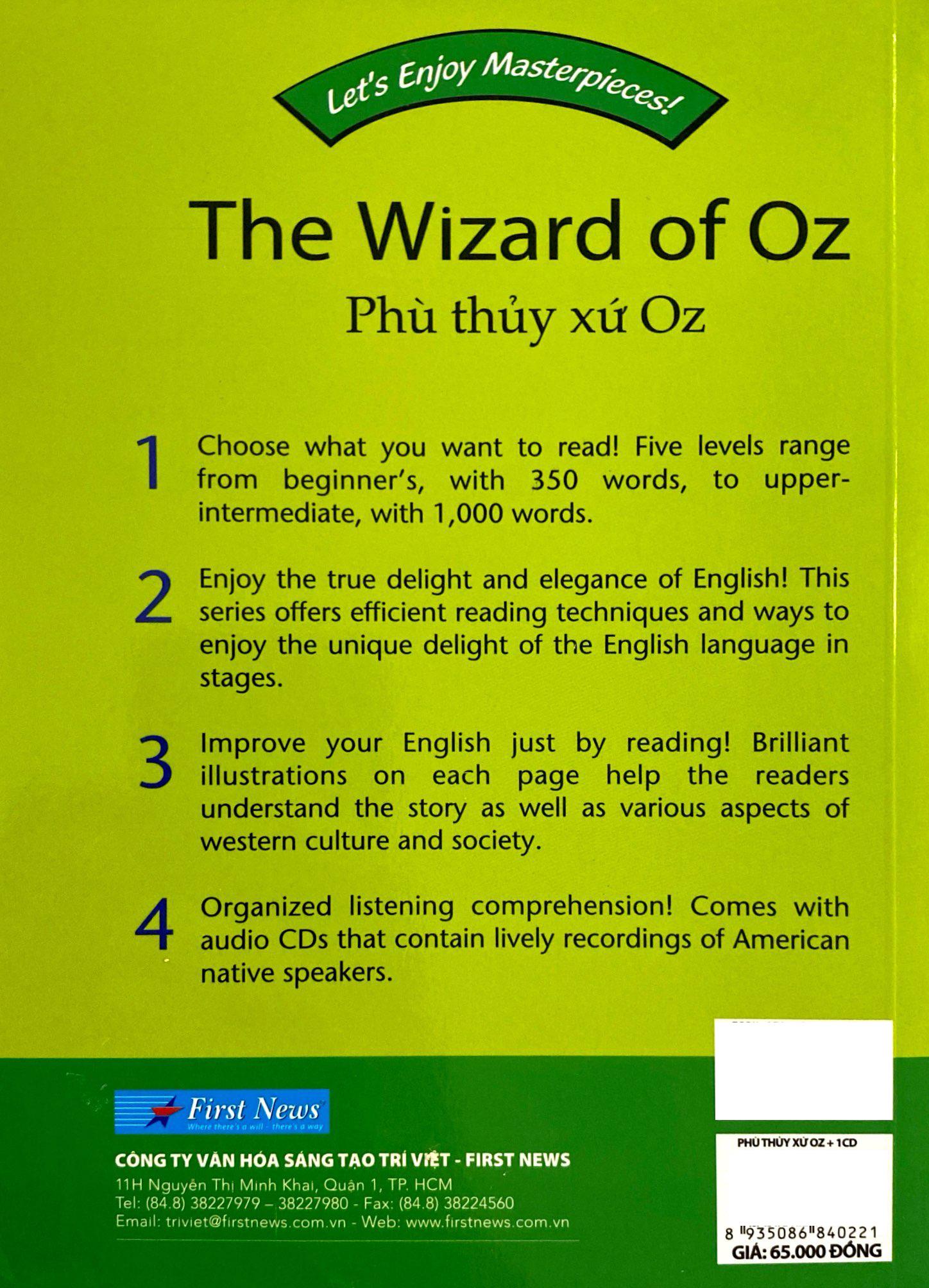 Happy Reader - Phù Thủy Xứ Oz