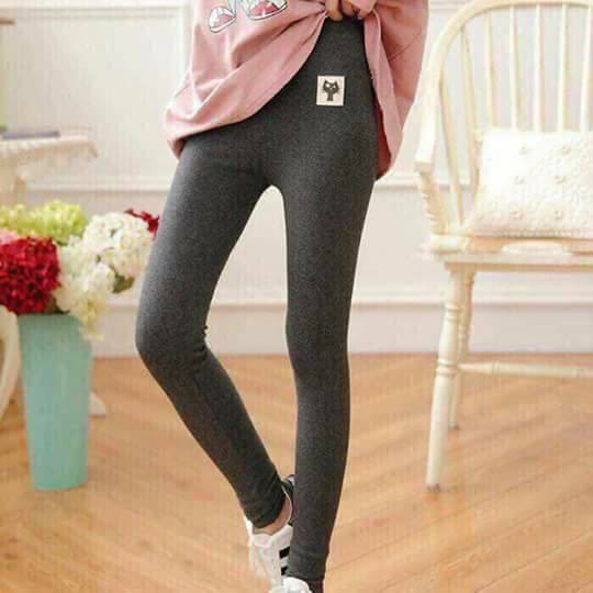 Quần legging mèo lót lông