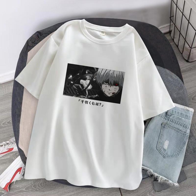 Mẫu áo thun Anime Punk Tokyo Ghoul Kaneki Ken độc đẹp siêu ngầu giá rẻ