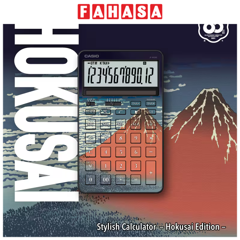 Máy Tính Casio JF-M200-TJ-KHG - Núi Phú Sĩ