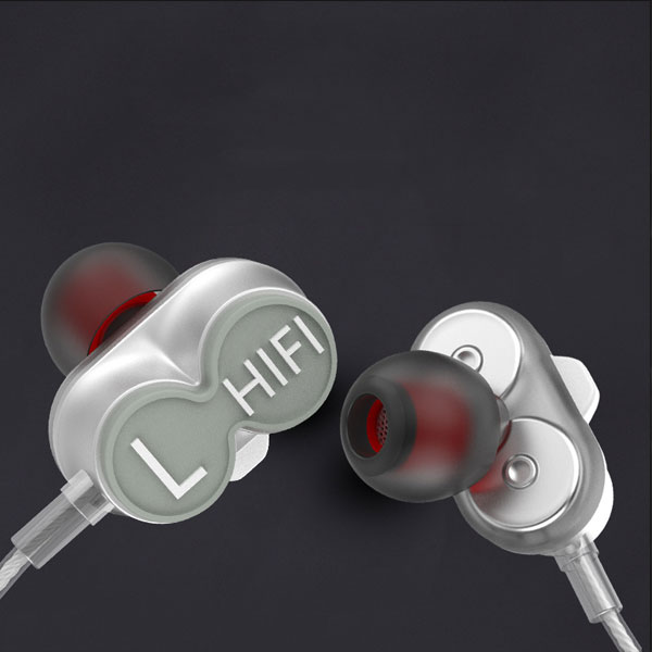 Tai nghe điện thoại Hifi D3 thiết kế 2 Đường tiếng có Mic