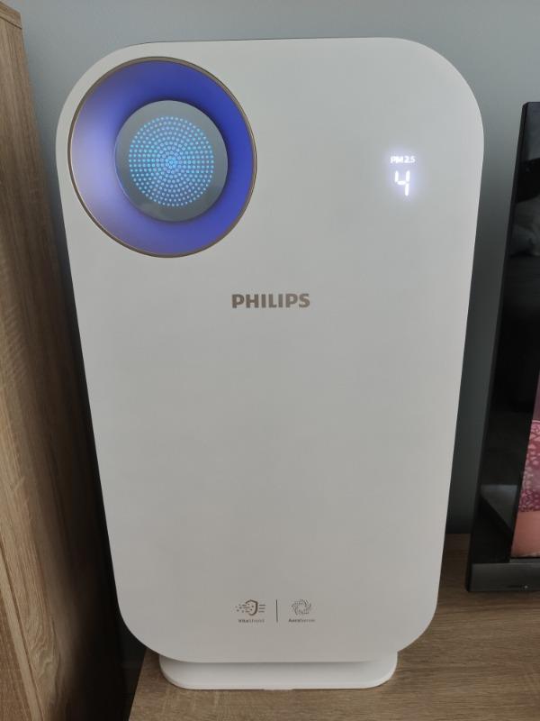 Máy lọc không khí Philips AC4558/00 tích hợp Wifi cảm biển thông minh chất lượng không khí 4 màu - Hàng nhập khẩu