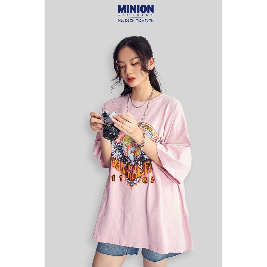 Áo thun tay lỡ MINION CLOTHING phông Unisex nam nữ tee oversize form rộng pull Ulzzang Streetwear Hàn Quốc vải mềm A3016