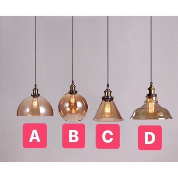 Đèn thả thuỷ tinh,đèn thả bàn ăn,đèn thả quán cafe, đèn trang trí, đèn thả trần, đèn decor