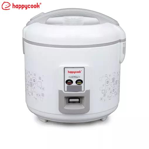 Nồi cơm điện nắp gài Happy Cook 3L HCJ-300W - Hàng Chính Hãng