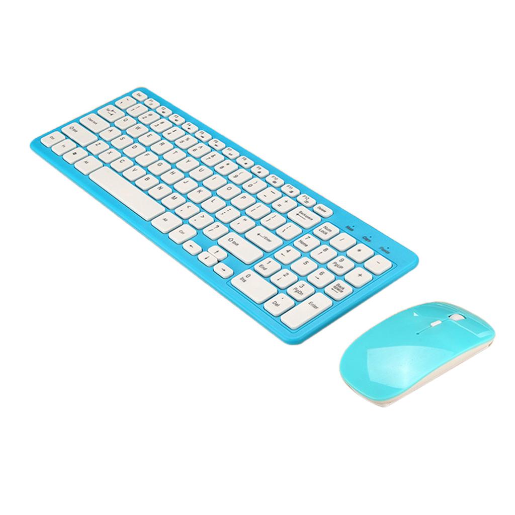 2.4G Whisper- Keyboard and Mouse Combo for PC Black