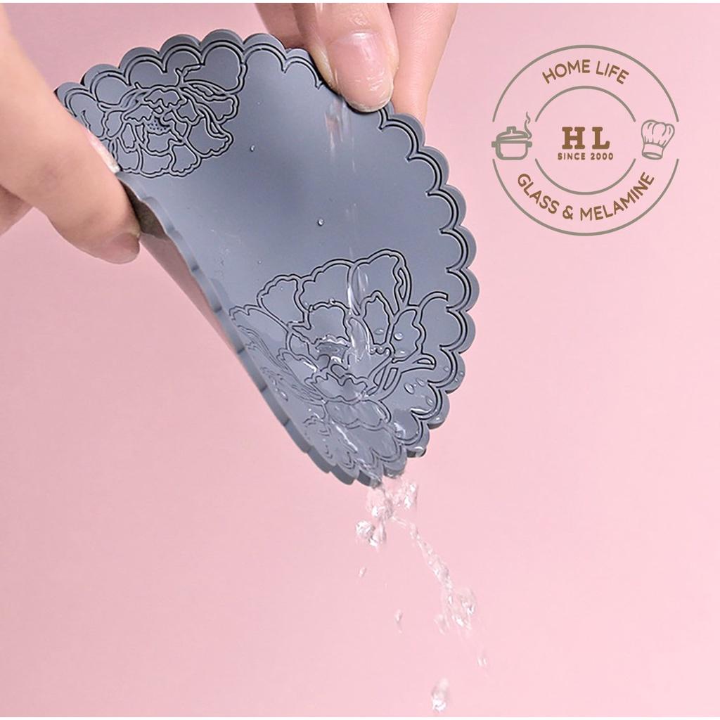 Lót Ly 3D Silicon Chống Trượt Không Thấm Nước | LÓT LY CỐC HỌA TIẾT 3D CHO NHÀ HÀNG QUÁN CAFE KHÔNG HỌA TIẾT