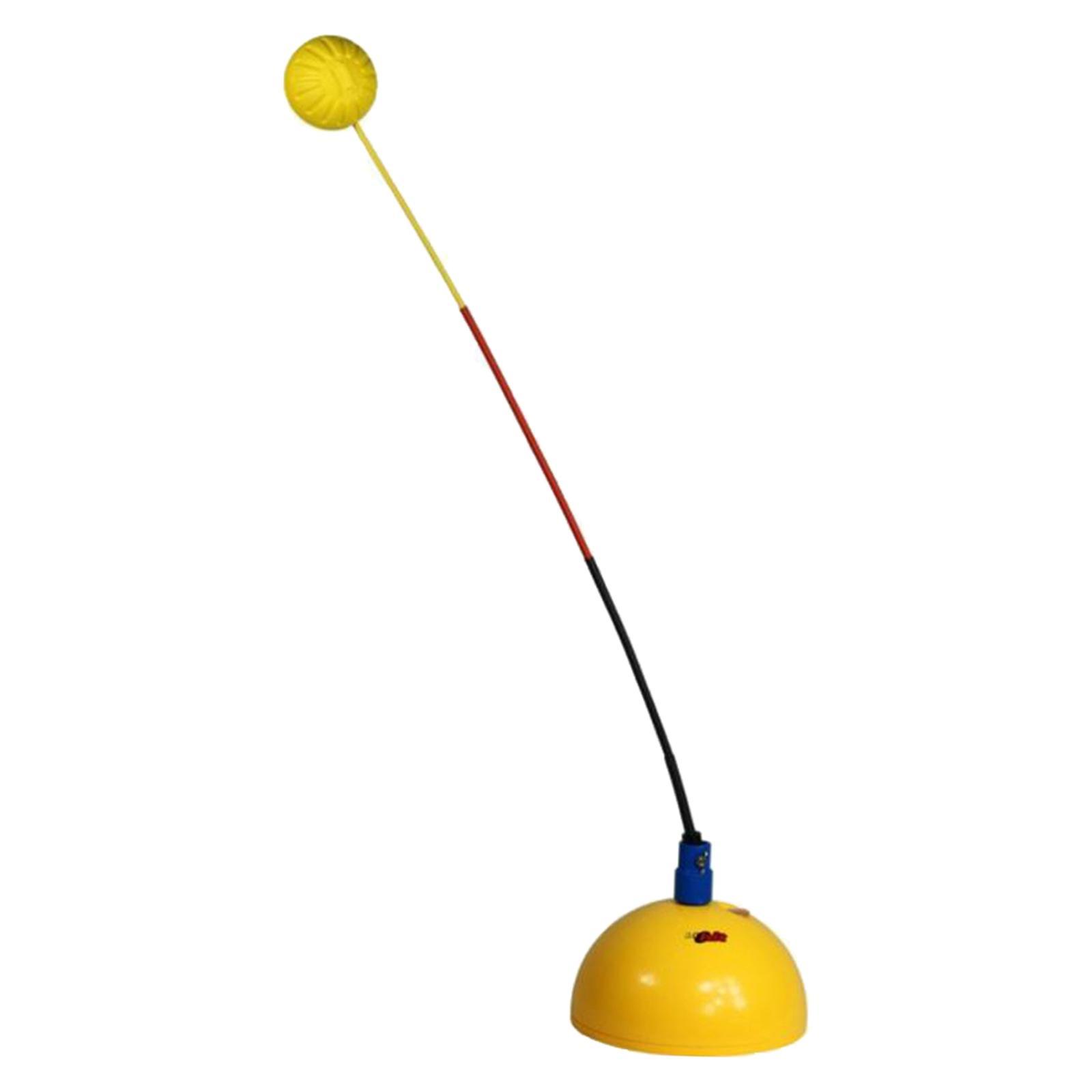 Tennis Swing Trainer, Tennis Training Tool Self Exercise Tennis Soft Shaft Swing Training Gear Practice Tool for Kids Beginner