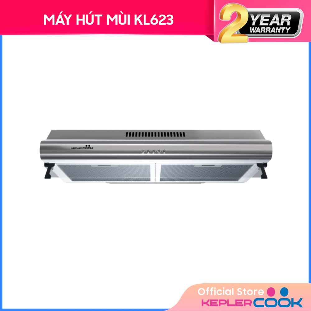 Máy hút mùi Keplercook KL623 ( 60cm, 650m3)- Hàng chính hãng