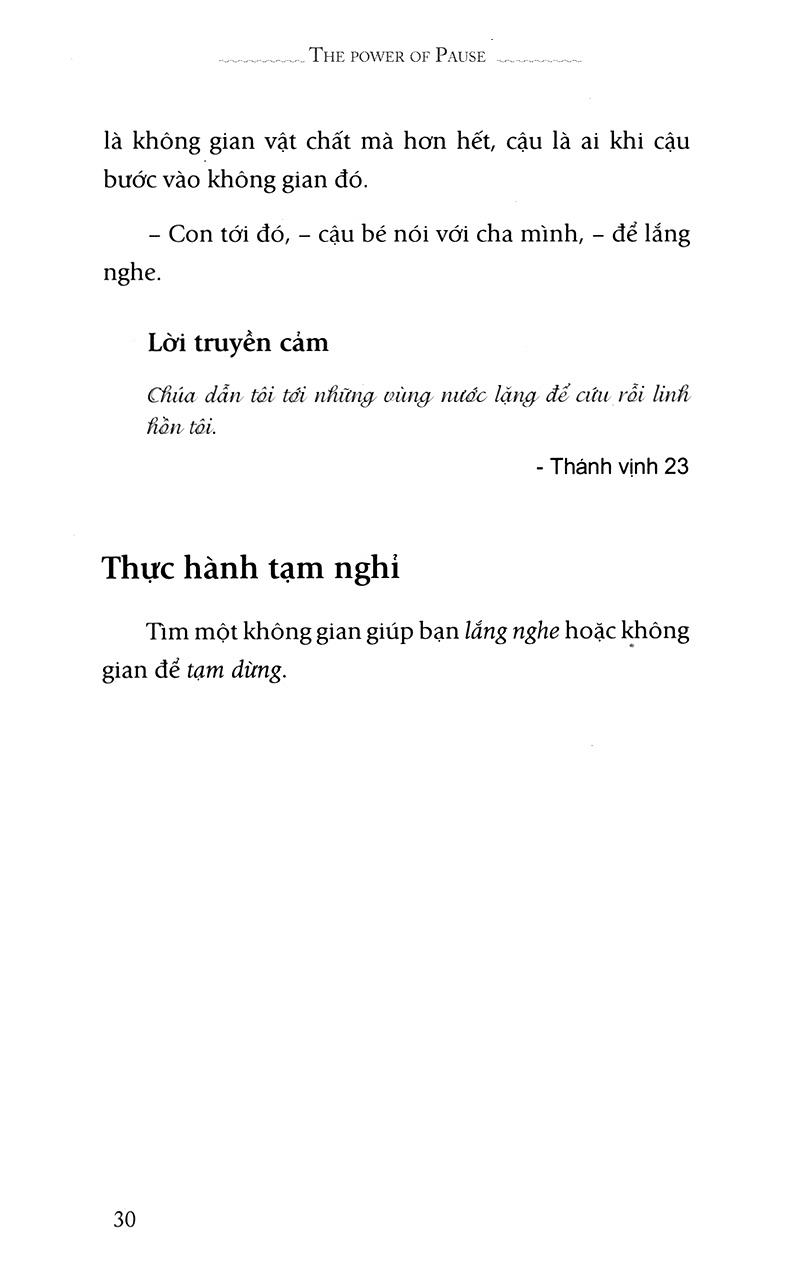Sức Mạnh Của Điểm Dừng (Tái Bản)