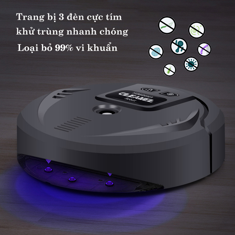 Robot Hút Bụi - Khử Trùng Cho Gia Đình Công Suất Mạnh Mẽ - K1358