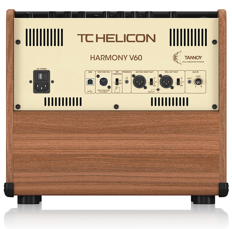 TC-Helicon Harmony V60-60 Watt 2-Channel Acoustic Amplifier-Hàng Chính Hãng