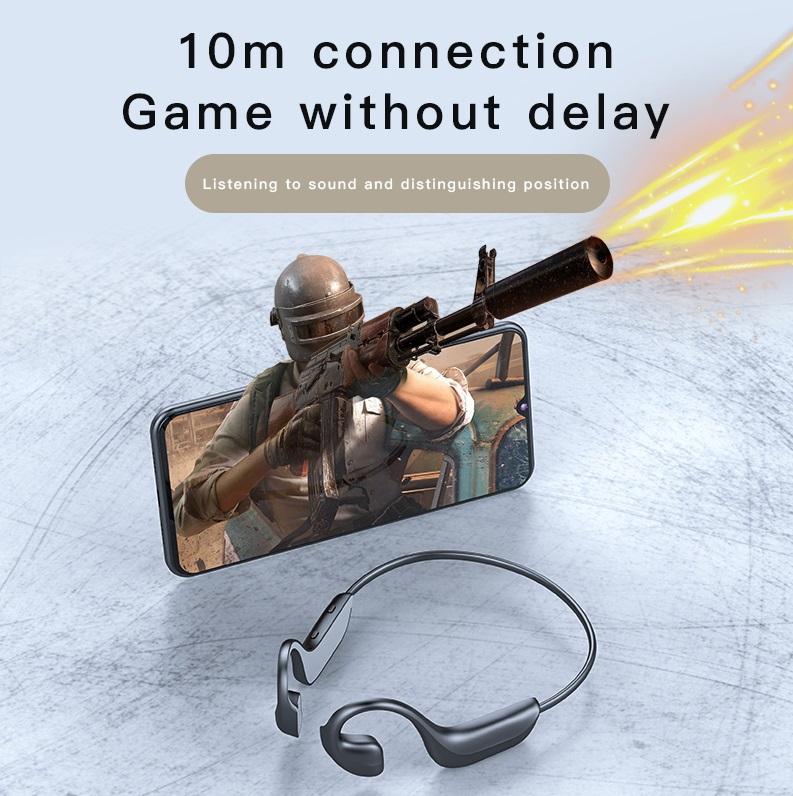 Bluetooth Headset Bone Conduction Wireless Ear-mounted Sports Waterproof Headset