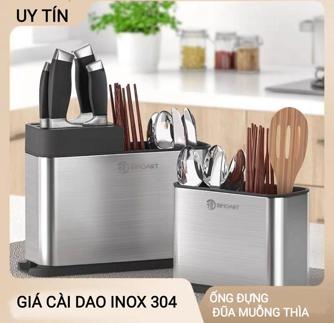 GIÁ CẮM CÀI DAO ĐŨA MUỖNG THÌA VÀ GIÁ KỆ ĐỂ MUỖNG ĐŨA THÌA INOX 304 CAO CẤP ( KHÁCH MUA LỰA CHỌN ĐÚNG MÔ TẢ NHÁ )