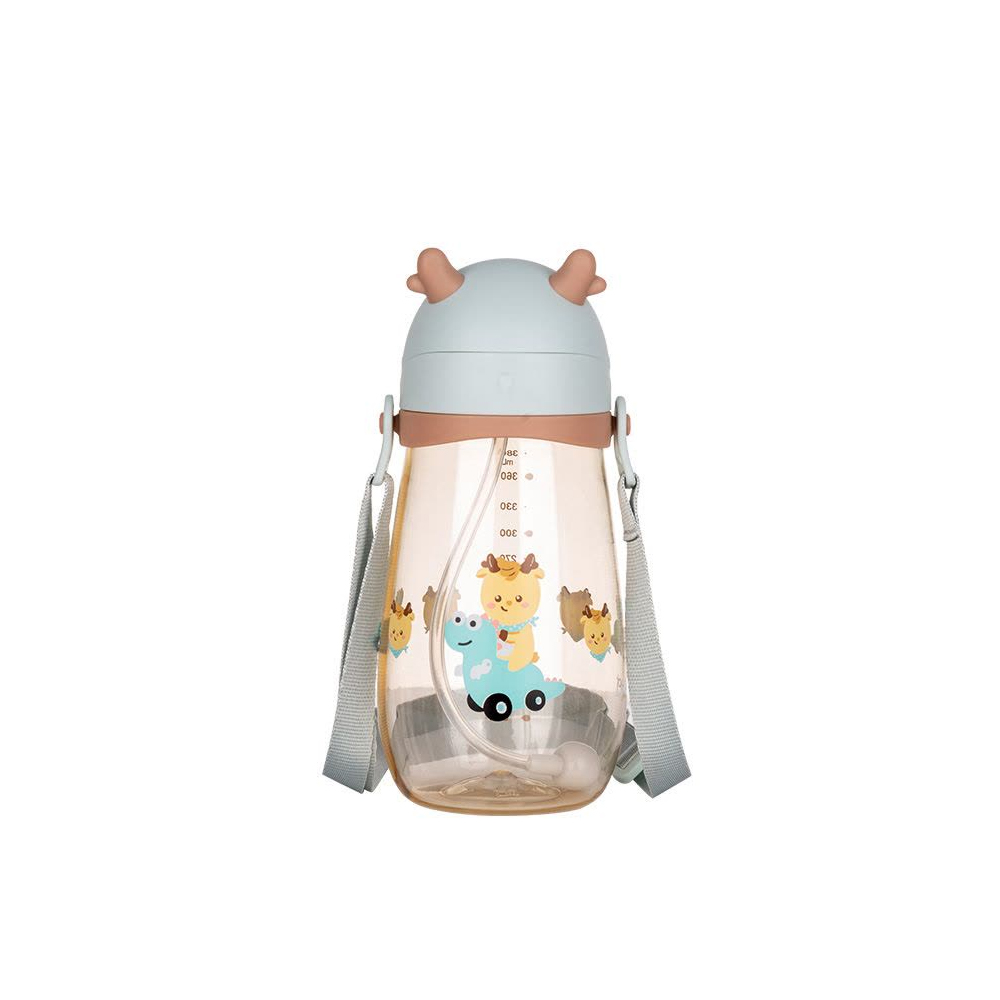 Bình Nhựa Trẻ Em Chú Hươu Nhỏ LocknLock - 450ml - 2 Màu (Xanh Mint, Hồng) - HAP910