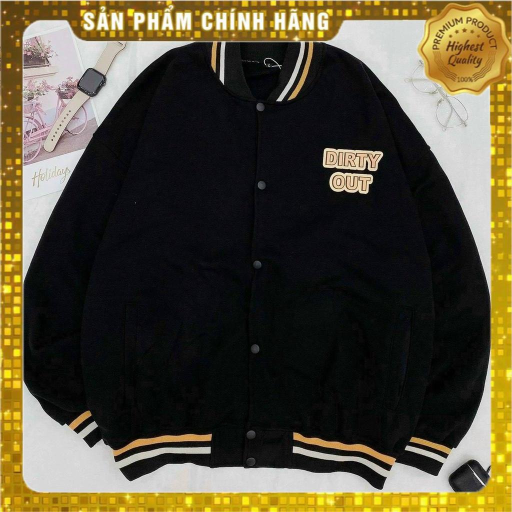 Áo Khoác Nỉ PE kiểu Bomber Unisex -K089_PY