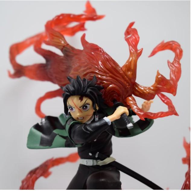 Mô hình Figure Kimetsu no Yaiba - Demon Slayer Tanjiro hiệu ứng rồng 20cm