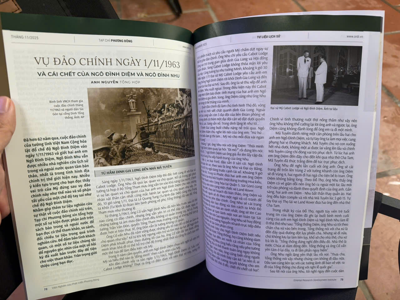 (Số 83) TẠP CHÍ PHƯƠNG ĐÔNG 11/2025 – Nhiều tác giả – Viện Nghiên cứu Phát triển Phương Đông