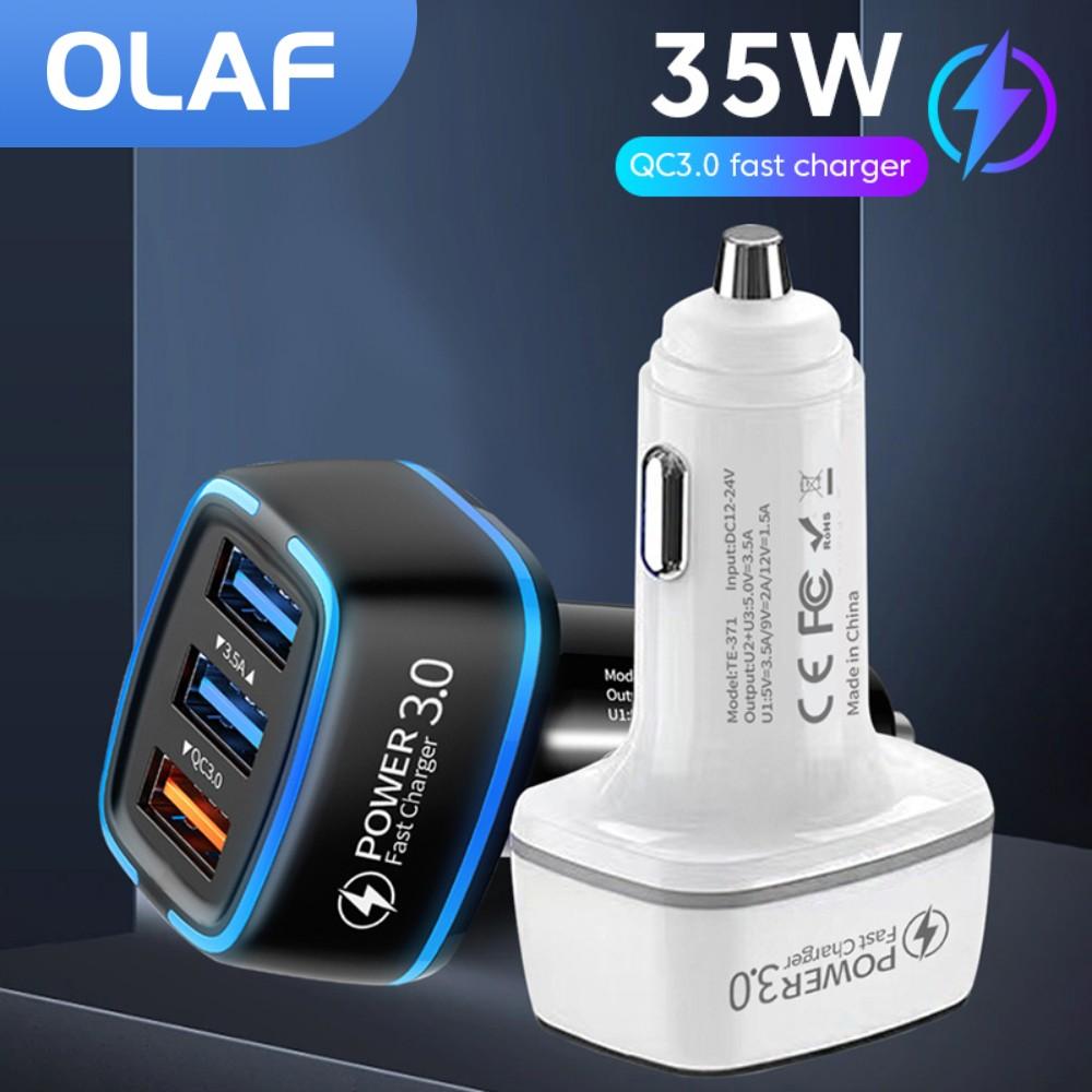 Bộ sạc xe hơi OLAF USB PD Sạc nhanh Điện thoại Sạc nhanh