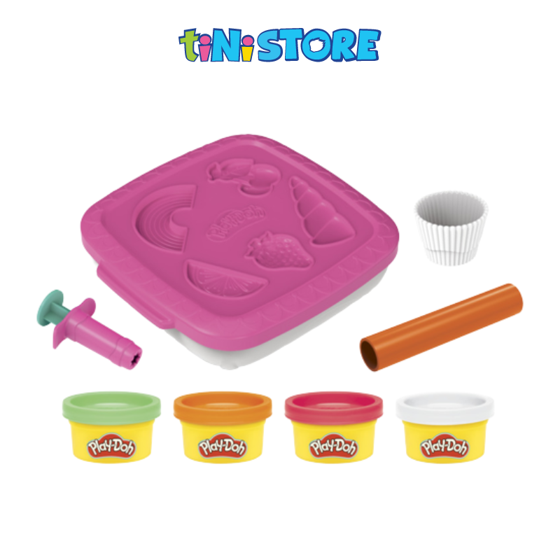 Bộ đồ chơi đất nặn kèm khuôn bánh Cupcakes Play-Doh