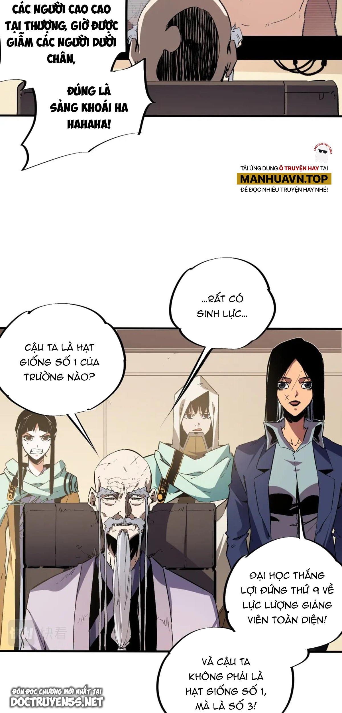 toàn dân chuyển chức: không có chức ta kết thúc thần minh chapter 28 38