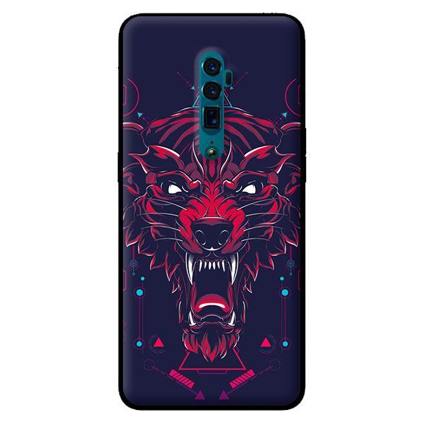 Ốp lưng dành cho Oppo Reno 10x - Sói - hàng chính hãng