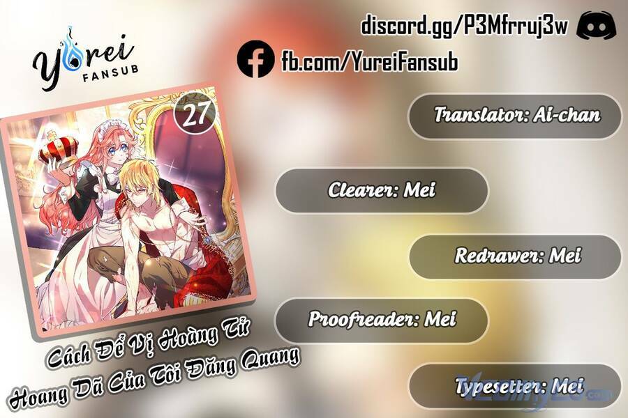 cách để trao vương miện cho vị hoàng tử hoang dã của tôi chapter 27 1