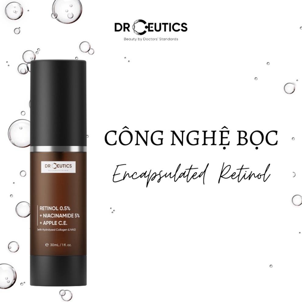 Kem Dưỡng Chống Lão DrCeutics Chứa Retinol Niacinamide Và Dịch Chiết Tế Bào Gốc Quả Táo (30ml)