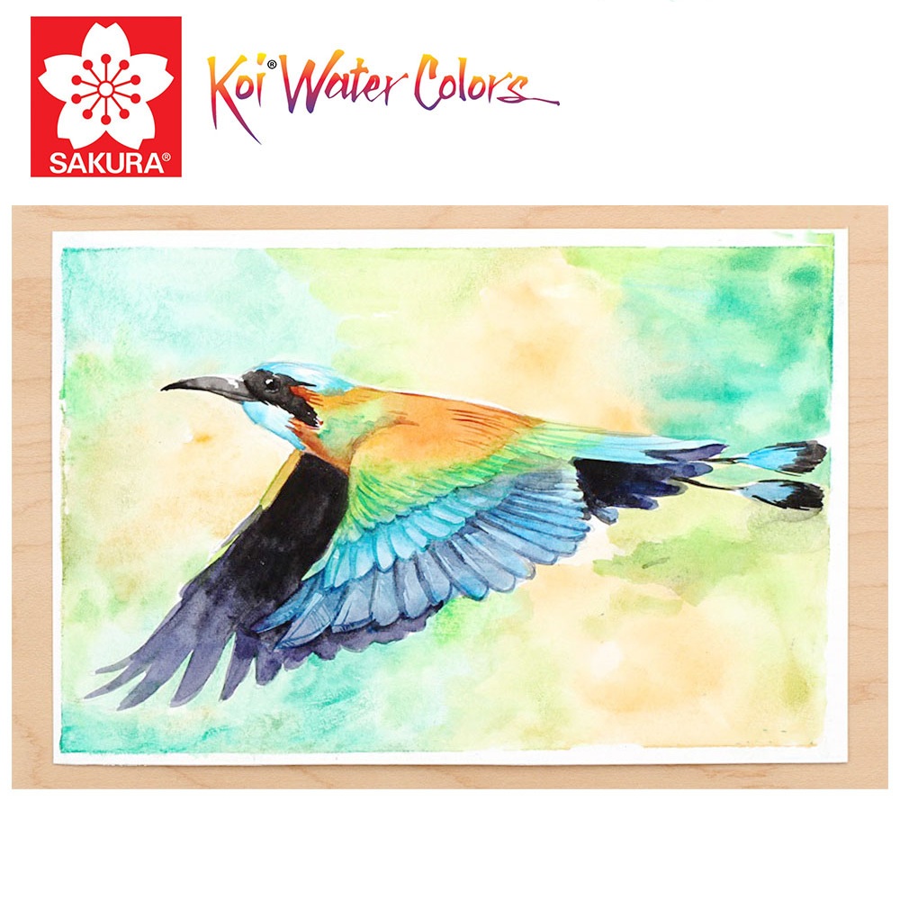 Màu Nước SAKURA Koi Watercolor 18 Màu