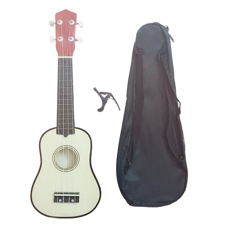 Đàn Ukulele Soprano PL US1000 tặng kèm bao vải và capo nâng tông