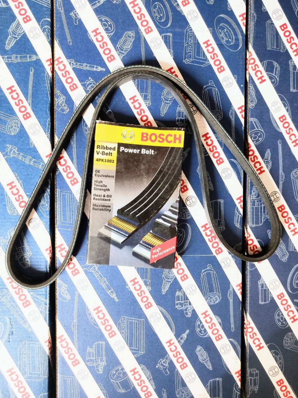 Dây curoa Bosch 4PK1082 - Kia Bongo 3, Hyundai Terracan 3.5