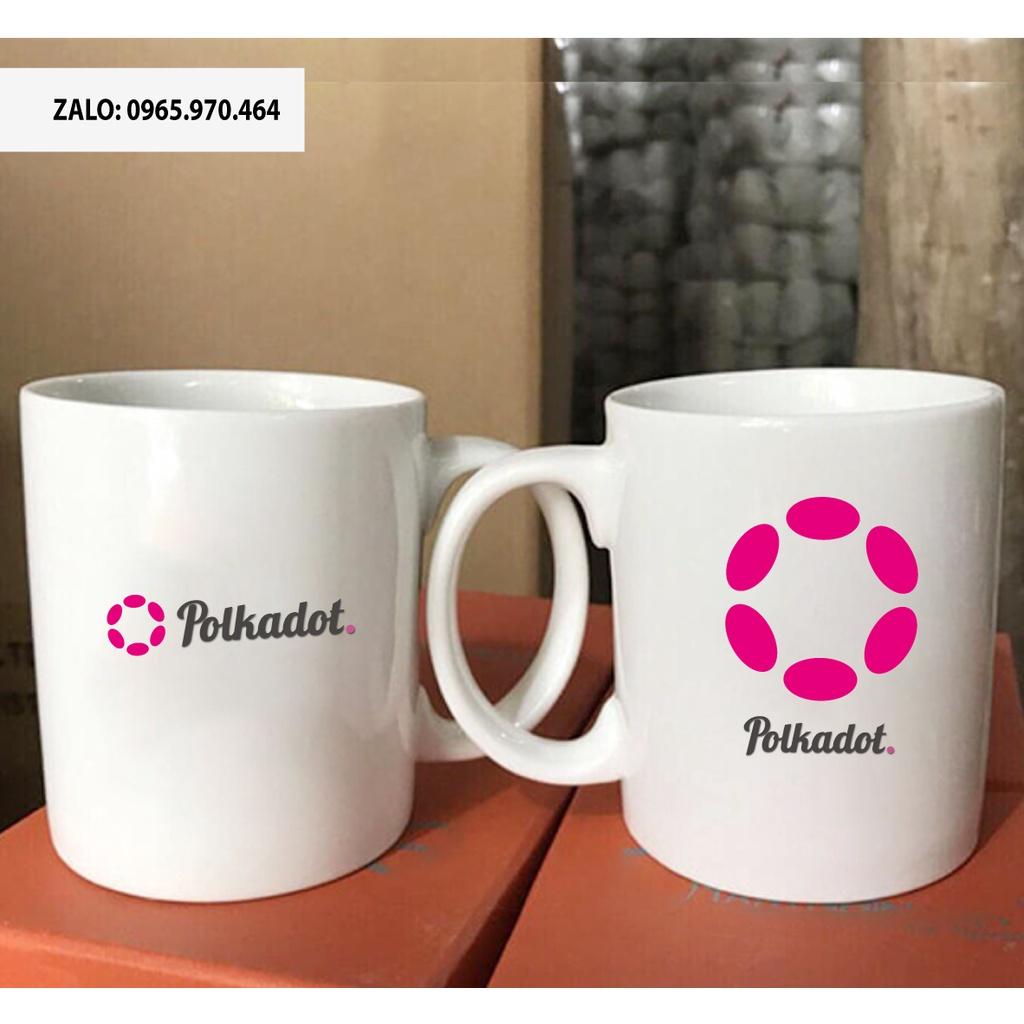 Ly Sứ Có Quai Họa Tiết Đồng Coin POLKADOT - In hình lên ly sứ, cốc theo yêu cầu của bạn - IN HÌNH LÊN LY LỚP, CÔNG TY
