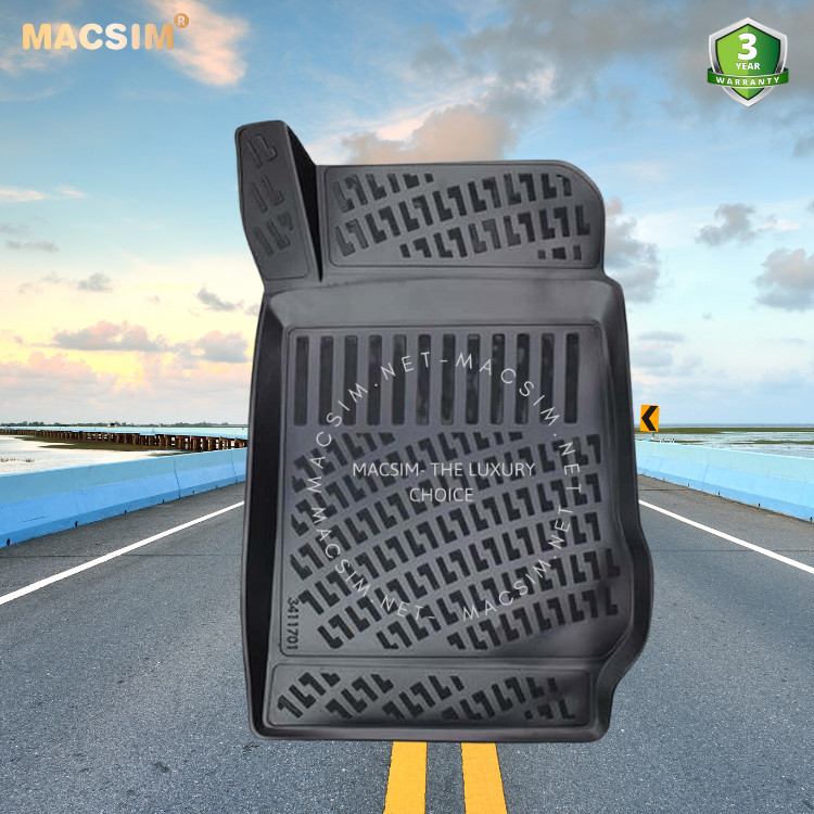 Thảm lót sàn ô tô nhựa TPU Silicon Isuzu D-Max 2019- Nhãn hiệu Macsim