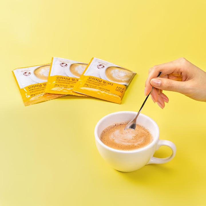Trà Sữa Vị Truyền Thống No Brand 220g Hộp 10 Gói