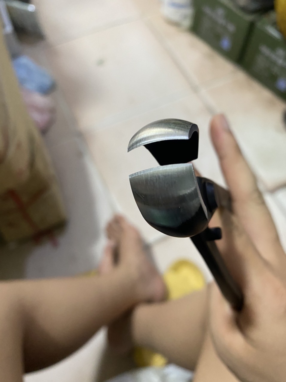 Kìm Cạp Tròn Cắt Cây Cảnh , Cây Bonsai Chất Lượng Cao, Thép Nguyên Khối MSTWA CN Nhật Bản