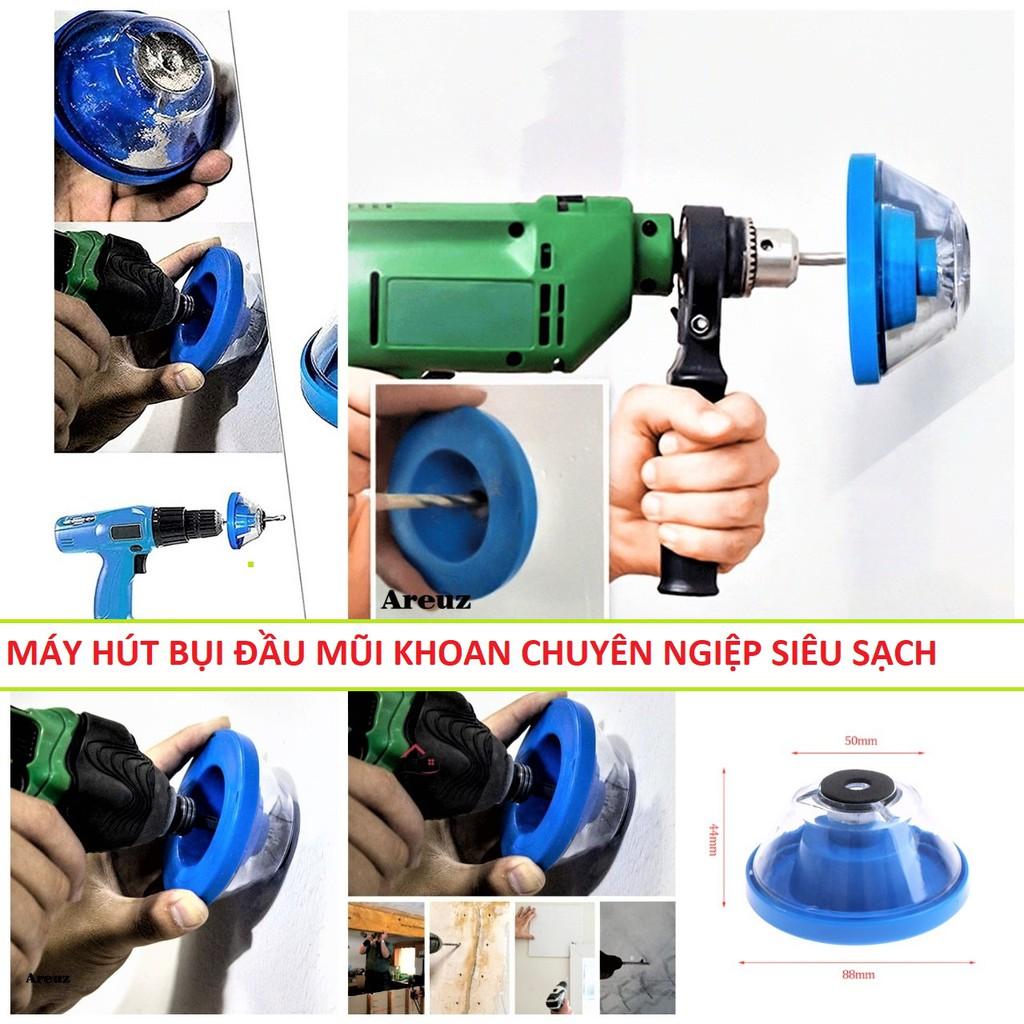 Đầu hút bụi máy khoan siêu sạch lắp các loại máy