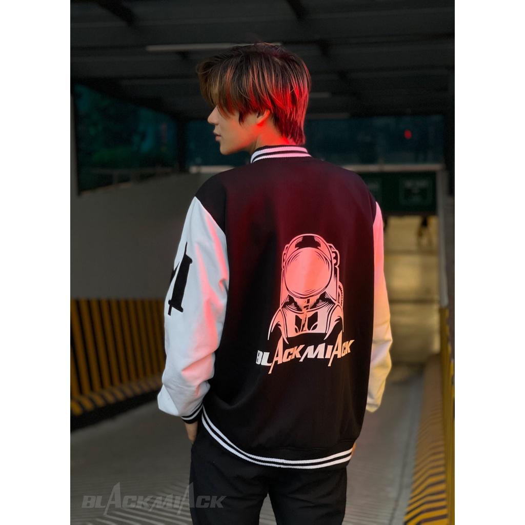 Áo Khoác Bomber Jackets Dù 2 Lớp BLACK MIACK Form Rộng Nam Nữ Unisex Ulzzang KUN