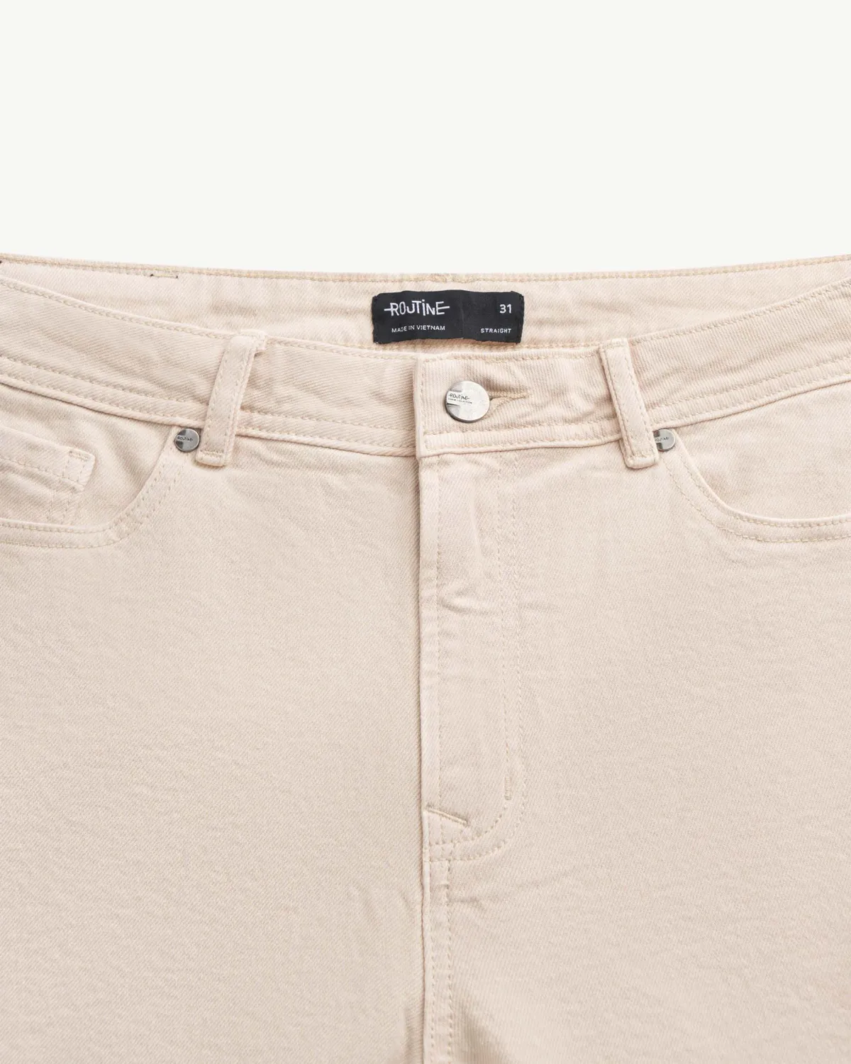 Quần short jean nam Form Straight - ROUTINE 10F25DPS003