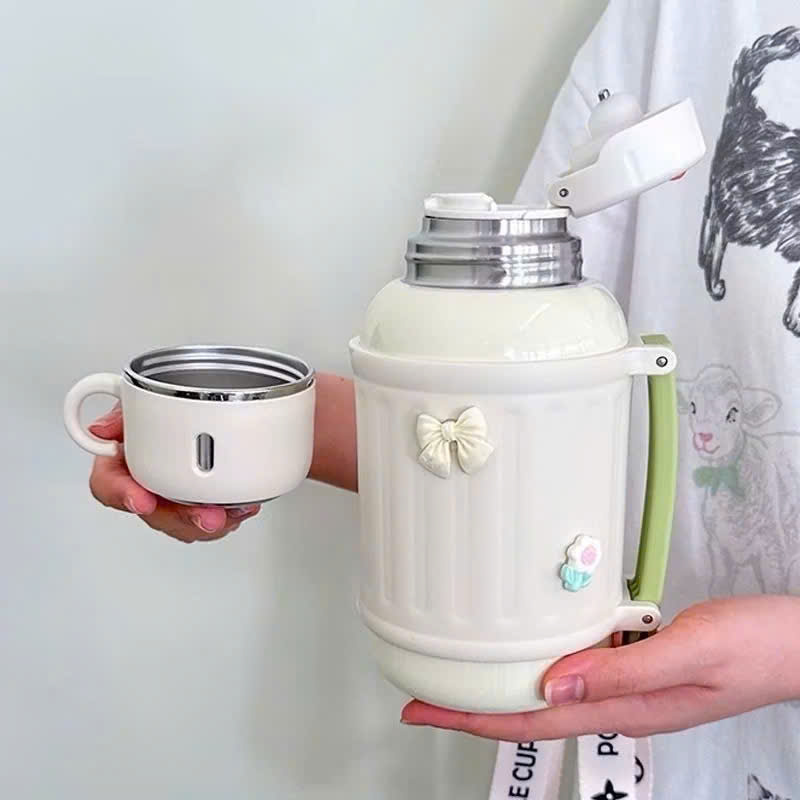 Bình Giữ Nhiệt Nóng Lạnh 55 Inox 316 Dung Tích 800-1000ML, Giữ Nhiệt 8-10 Giờ - HÀNG CHÍNH HÃNG MINIIN